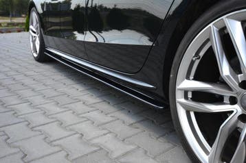 Side Skirts Diffuser voor Audi A5 8T / S5 / S line Sportback, Ophalen of Verzenden