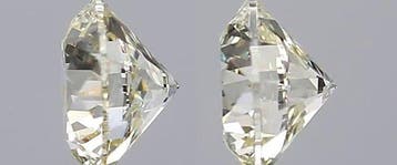 Sans prix de réserve - 2 pcs Diamant (Naturelle) - 1.20 ct -