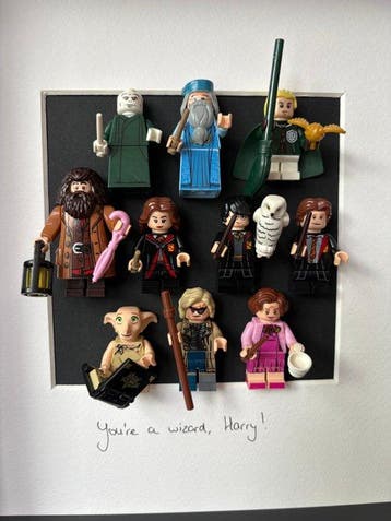 ISV Art - Framed Art - Lego Harry Potter - You’re a wizard,