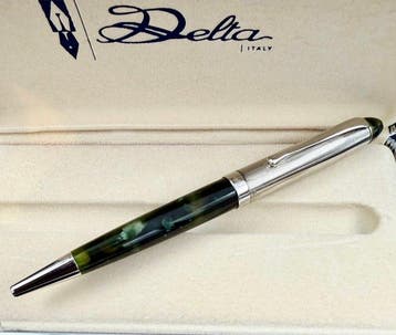 Delta - Graffiti Luxus Green marbled - Balpen