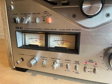 Akai - GX-635 D 4-sporen AutoReverse Reel-to-reel deck 26 cm, Nieuw