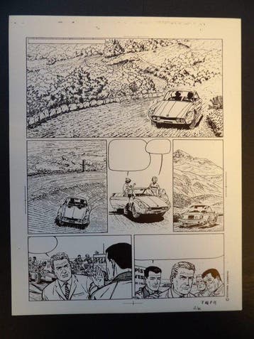 Graton, Jean - 1 Proefdruk - Michel Vaillant 10 - Lhonneur, Boeken, Stripverhalen, Nieuw