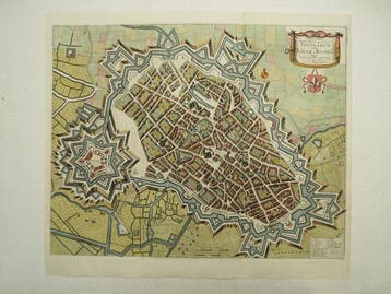 Frankrijk - Lille; Pieter Vander Aa - Accurata Descriptio, Boeken, Atlassen en Landkaarten, Nieuw