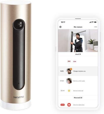 Netatmo Binnencamera | 39% korting | Retour deal, Verzenden, Zo goed als nieuw, Binnencamera