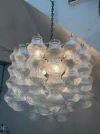 Lampe (2) - Paire de lustres Design Stile Seguso Murano, Antiquités & Art