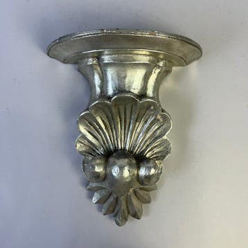 Wandtafel - Vintage Silverleaf Ornate Baroque carved wooden, Antiek en Kunst