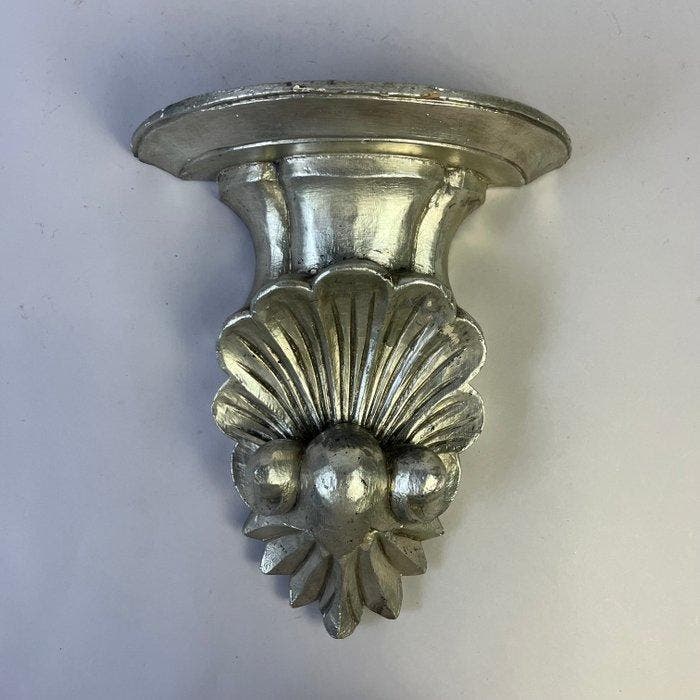 Wandtafel - Vintage Silverleaf Ornate Baroque carved wooden, Antiek en Kunst, Curiosa en Brocante