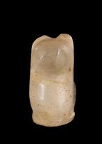 Asiático occidental Cristal de roche Perle amulette