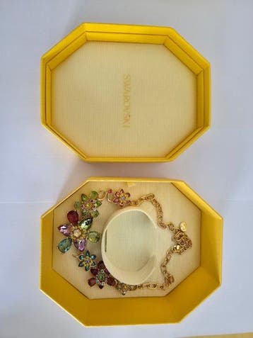 Swarovski - Plaqué or - Collier - Idyllia Collection