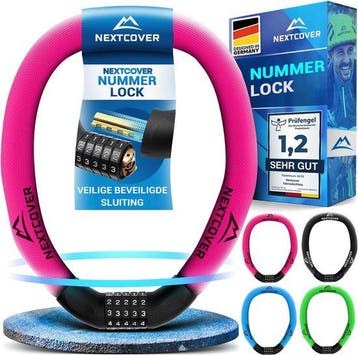 2dekans | Nextcover Cijferslot - SafeSecure - 5-Cijferig -, Fietsen en Brommers, Ophalen of Verzenden, Nieuw