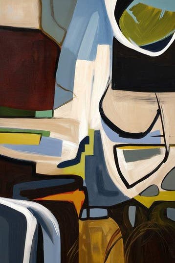 Lea Ottavi - Modern Abstract Balance · XXL · Hand signed