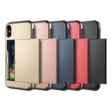 iPhone XS Max  - Wallet Card Slot Cover Case Hoesje Business, Verzenden, Nieuw