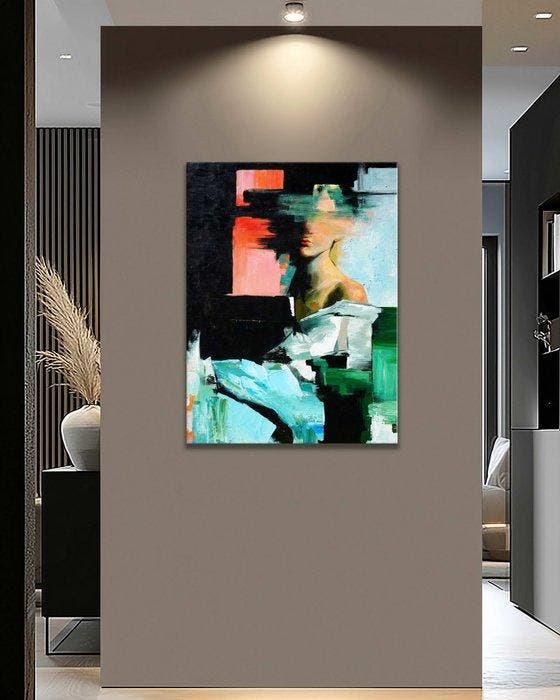 Pippo - Dissolving Into Light, Antiek en Kunst, Kunst | Schilderijen | Modern