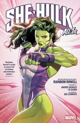 She-Hulk By Rainbow Rowell Volume 5: all-in, Livres, BD | Comics, Envoi