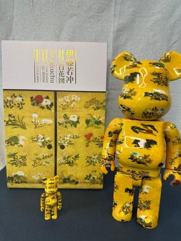 Medicom Toy - Be@rbrick 400% & 100% Ito Jakuchu Hundred