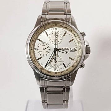 Seiko - Chronograph Watch - Silver Dial - Zonder