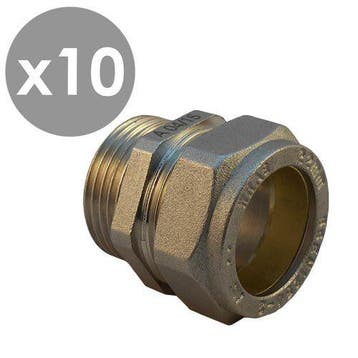 Raccord de compression G1/2x15mm WRAS [10 pièces]., Bricolage & Construction, Verzenden