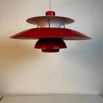 Louis Poulsen - Poul Henningsen - Plafondlamp - PH5 -, Antiek en Kunst