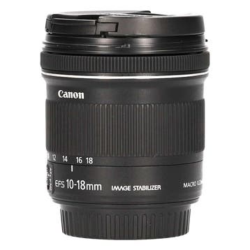 Canon EF-S 10-18mm f/4.5-5.6 IS STM met garantie, Ophalen of Verzenden