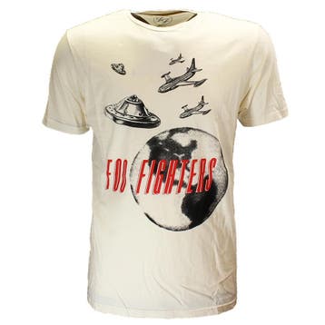 Foo Fighters UFO Planes T-Shirt - Officiële Merchandise, Nieuw