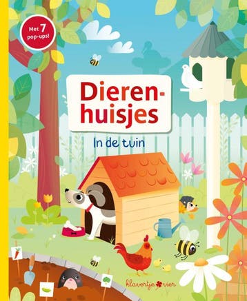 In de tuin / Pop-up boek Dierenhuisjes / 0 9789403200361, Boeken, Kinderboeken | Baby's en Peuters, Verzenden, Gelezen