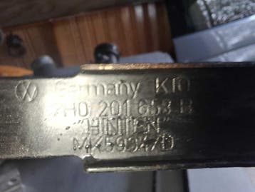 TANKBEUGELS SET VAN 3 KAST VOLKSWAGEN TRANSPORTER T5 T6 K..., Ophalen of Verzenden, Gebruikt, Volkswagen
