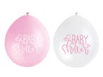 Geboorte Ballonnen Baby Shower Roze 25cm 10st, Hobby & Loisirs créatifs, Articles de fête, Verzenden
