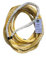 Hawk-Line Touw HMPE- 1 bekleed Oog 17MTR 26mm 53Ton NIEUW..., Verzenden