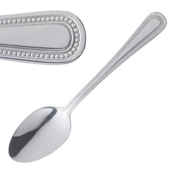 Dessertlepels | BEAD | RVS | 12 Stuks | Lengte 185mm, Verzenden
