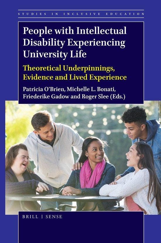 Studies in Inclusive Education42- People with Intellectual, Livres, Langue | Anglais, Envoi