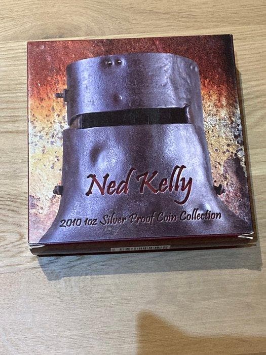 Tuvalu. 1 Dollar 2010 Ned Kelly (4 coins) (Zonder, Timbres & Monnaies, Monnaies | Europe | Monnaies non-euro