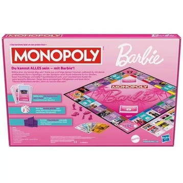 Bordspel - Monopoly Barbie co-branded board game -