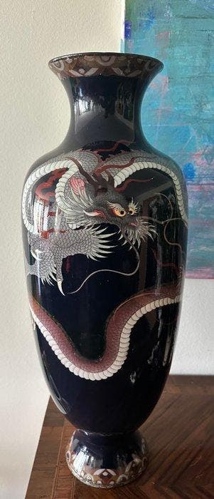 Vase - Cuivre - Japon - Période Meiji (1868–1912), Antiquités & Art