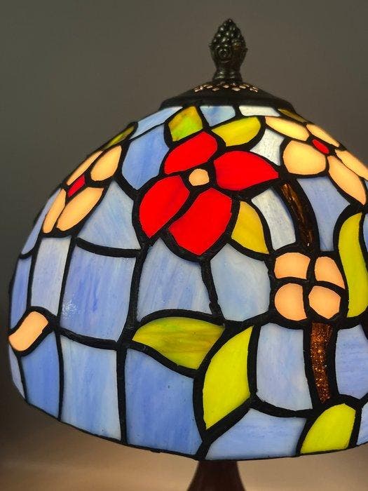 Lampe de table - Verre, Antiquités & Art, Art | Objets design