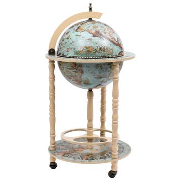 vidaXL Globebar eucalyptushout blauw, Verzenden, Nieuw