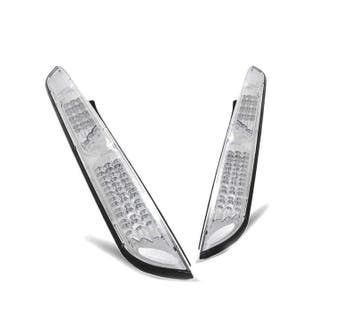 Feux Arrière Pour Ford Focus Mk2 04-08 Hb Led Chromé, Verzenden