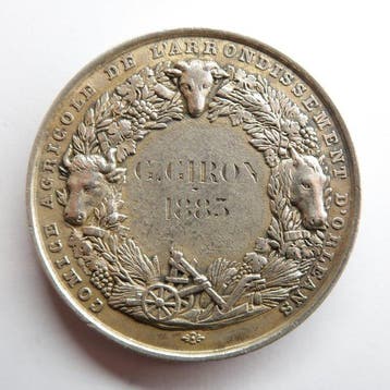 Frankrijk. Médaille en argent Comice agricole