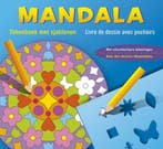 Mandala tekenboek met sjablonen / Mandala livre de dessin, Verzenden, ZNU