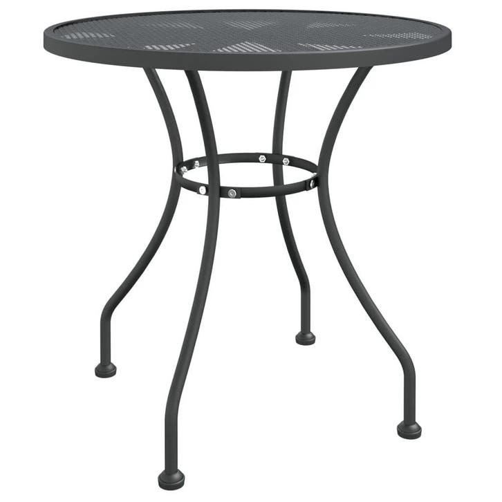 Tuintafel Antraciet | Tweede kansje | OP = OP, Tuin en Terras, Tuintafels, Rond, Nieuw, Metaal, Verzenden