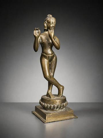 Krishna Venu Gopala - Brons - 19e eeuw – vroeg 20e eeuw