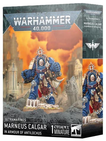 Ultramarines Marneus Calgar in Armour of Antilochus, Ophalen of Verzenden