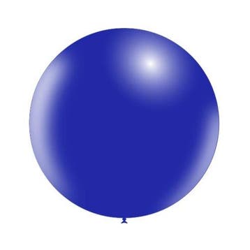 Donkerblauwe Reuze Ballon 60cm, Verzenden