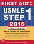 First Aid for the USMLE Step 1 9781259587375 Tao Le, Verzenden, Zo goed als nieuw, Tao Le