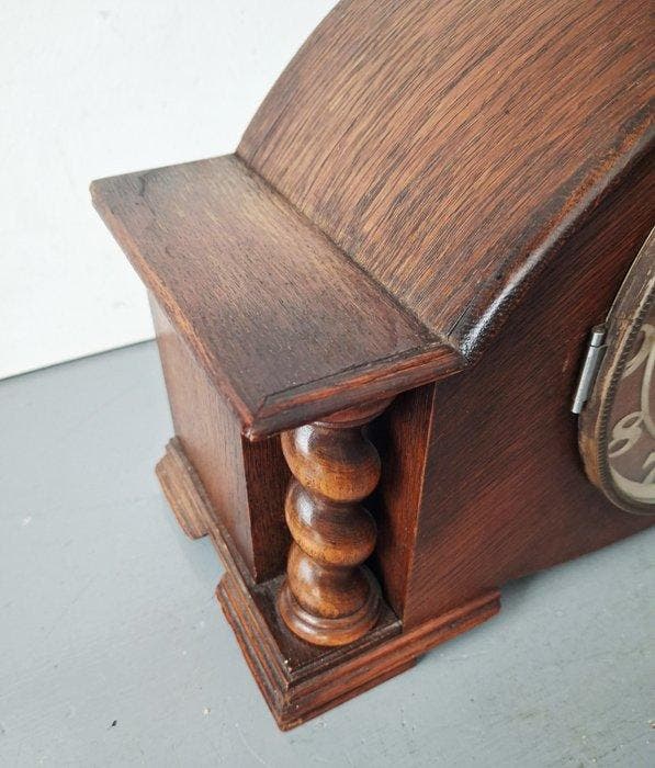 Pendule - Hout - 1940-1950 - Pendule, Antiek en Kunst, Antiek | Klokken