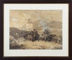 Friedrich I Nerly (1807-1878) - Trasporto del marmo nelle