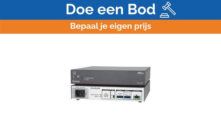 Bieden: Extron power audio amplifier XPA 2001 -, Watersport en Boten, Navigatiemiddelen en Scheepselektronica, Ophalen of Verzenden