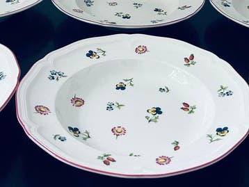 Villeroy & Boch - Assiette à dîner (6) - Petite Fleur -, Antiquités & Art