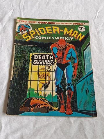 Spider-Man Comics Weekly No. 91; No. 114; No. 117; No. 129 -