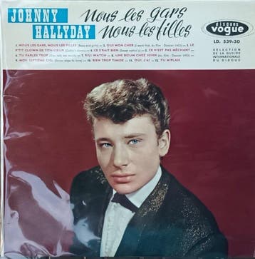 Johnny Hallyday, Including Joey and the showmen his first, Nieuw in verpakking