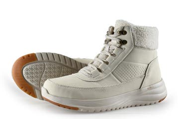 Skechers Veterboots in maat 39 Wit, Skechers, Verzenden, Wit, Overige typen